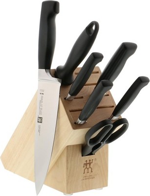 ZWILLING Four Star Anniversary 8-pc Knife Block Set