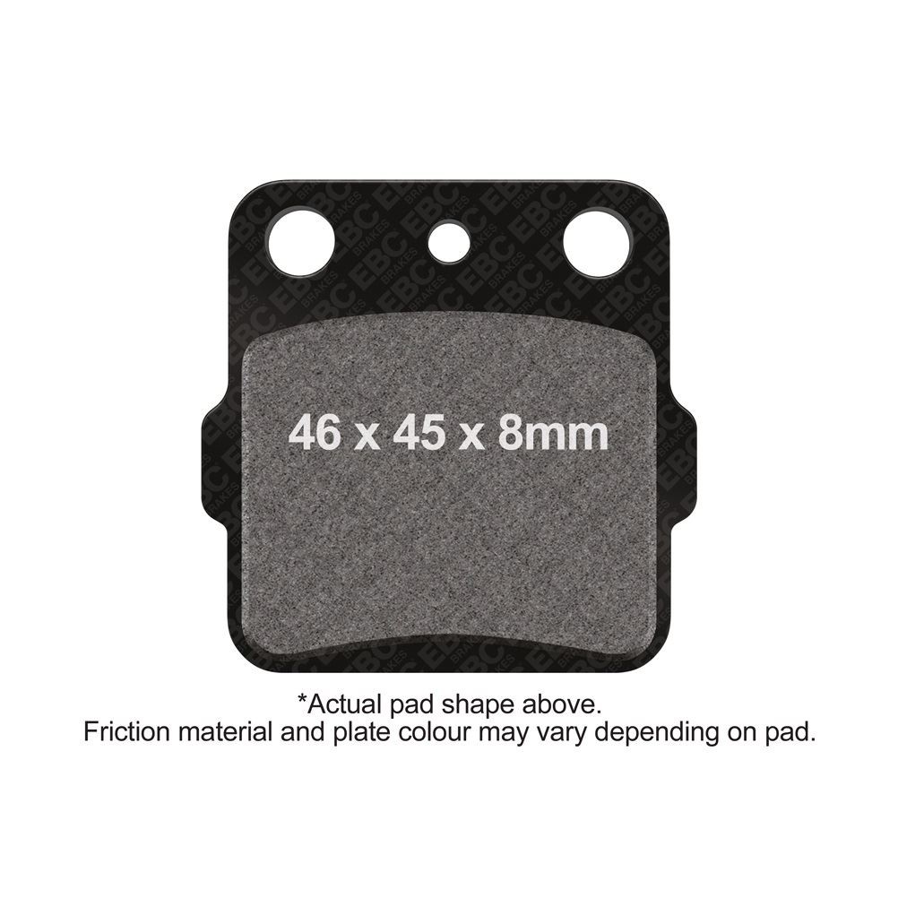 EBC R Brake Pads Front Left for Honda TRX 420 Fourtrax Auto 4WD 2009 - 2011