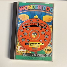 Wonder Dog Sega CD Video Game CIB Complete Tested