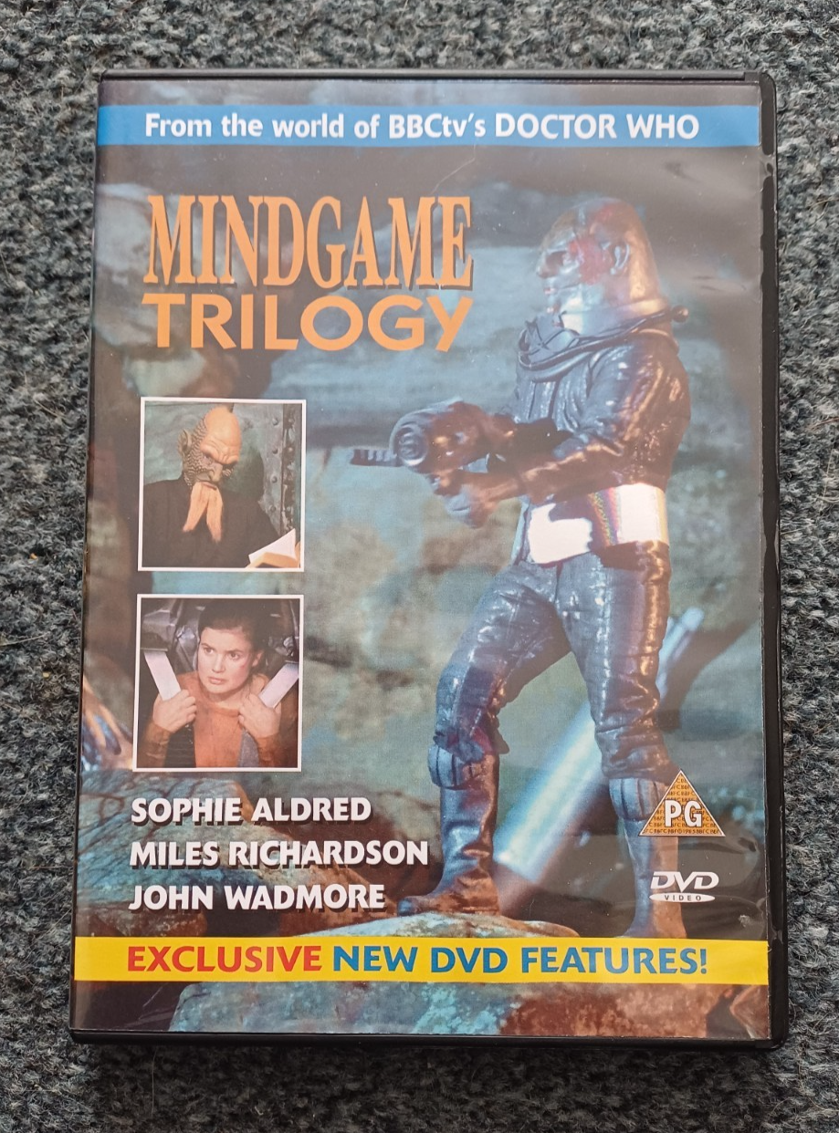 DOCTOR WHO MINDGAME TRILOGY DVD Sophie Aldred Spin Off - DISC MINT Reeltime