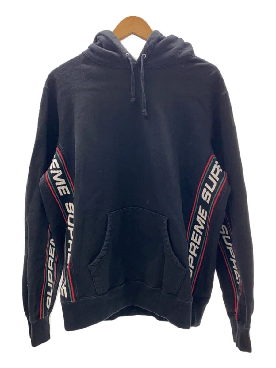 Sweat à capuche Supreme noir occasion