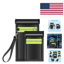 Portable Faraday Key Fob  Phone Protectors - Waterproof  Reflective Pouches