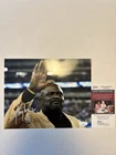 Lawrence Taylor Autographed New York Giants Hof 8x10 Photo. JSA Coa