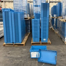 Removable-Lid Storage Totes - 23-1/2" x 15-3/4" x 16-1/4"