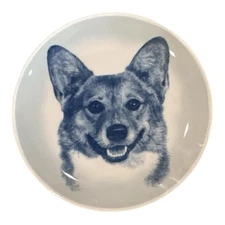 Original Dogplate #75627 WELSH CORGI PEMBROKE  LEKVEN DESIGNS COLLECTOR PLATE