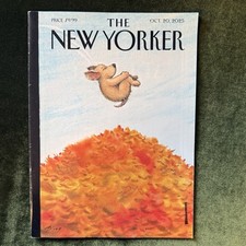 October 20, 2025~~~The New Yorker~~~VG~~~Cover By🐇Harry Bliss~~~”Cannon Ball” October 20, 2025~~~The New Yorker~~~VG~~~Cover By🐇Harry Bliss~~~”Cannon Ball”
