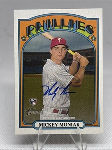 シングルカード 2021 Panini Spectra Mickey Moniak Auto MICKEY MONIAK 2021 Panini Spectra 💎 Gold Rookie 9/10 RC SP