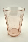 VTG Princess Water Tumbler 4" Hocking Glass ca 1931-1934 PINK