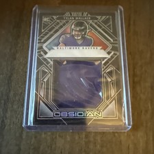 2021 Panini Obsidian - Volcanic Material Tylan Wallace #VM-TW /100 (MEM, RC)