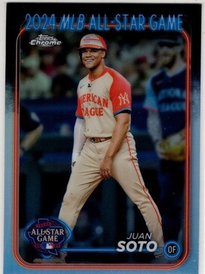 2024 Topps Chrome Update Baseball Juan Soto No. ASGC-7 New York Yankees