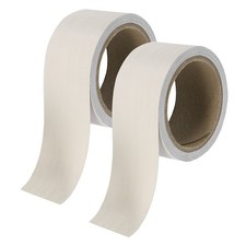 2Pcs PVC Edge Banding Tape, 2" Stick Adhesive Edging Trim, Cream