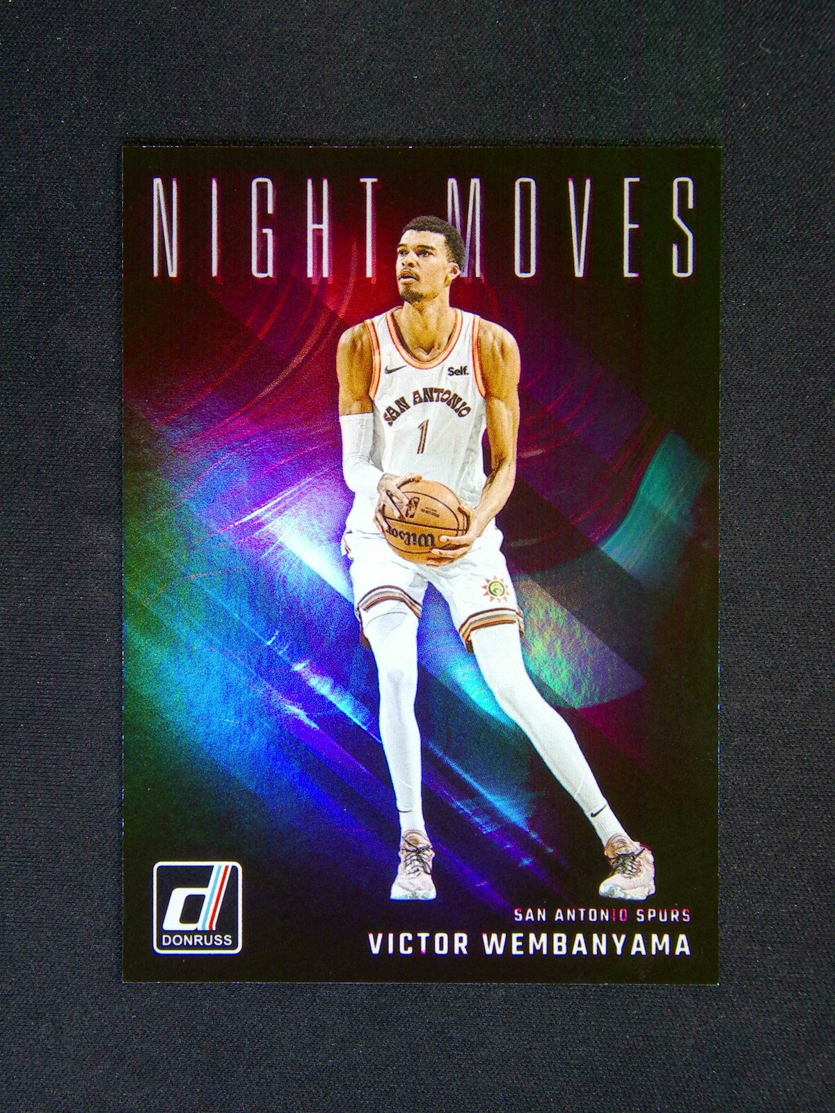 2024-25 Panini Donruss Victor Wembanyama #23 Night Moves Case Hit SSP