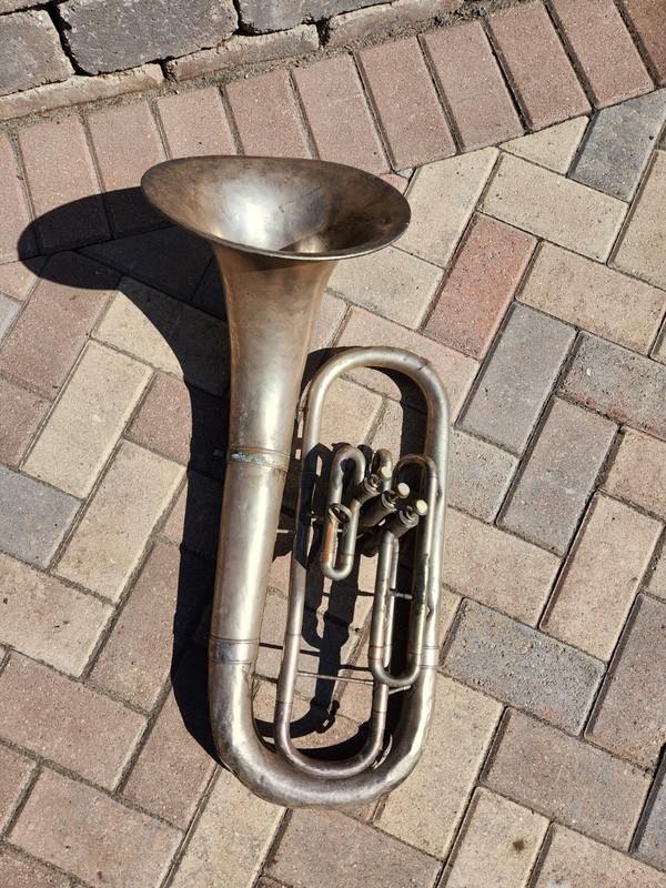 Conn Panamerican Baritone Silver Finish