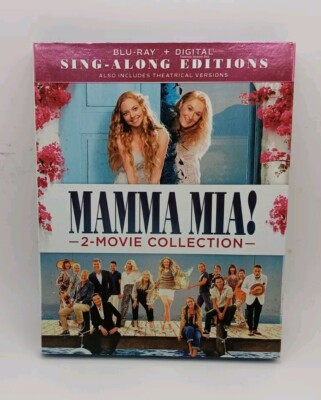 Mamma Mia! 2-Movie Collection (BLU-RAY) Meryl Streep,Cher