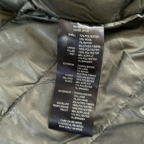 NWT Tommy Hilfiger Men's Wool Blend Coat Filled Performance Heavy Bomber Jacket - 第 11/23 張圖片