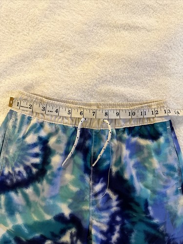 Boys Blue Tie Dye Gap Kids Swim Trunks Size XL (12) - Picture 14 of 18