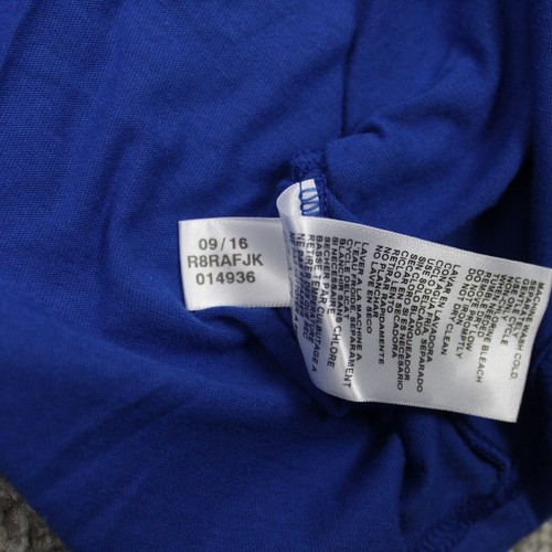 NY Rangers T-Shirt NWT Youth XL Blue Reebok NHL Face Off Apparel S/S Pullover - Picture 8 of 11