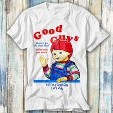 Good Guys Chucky Child Play Horror Cult 80s T Shirt Meme Gift Top Tee Unisex 509