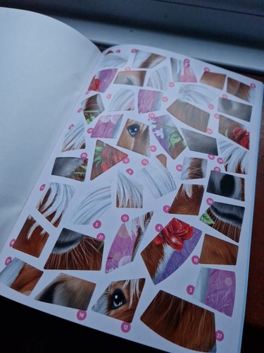 Miss Melody Number Stickers Sticker Book Horse ponies Horses stickers Pony gift - Imagen 12 de 12