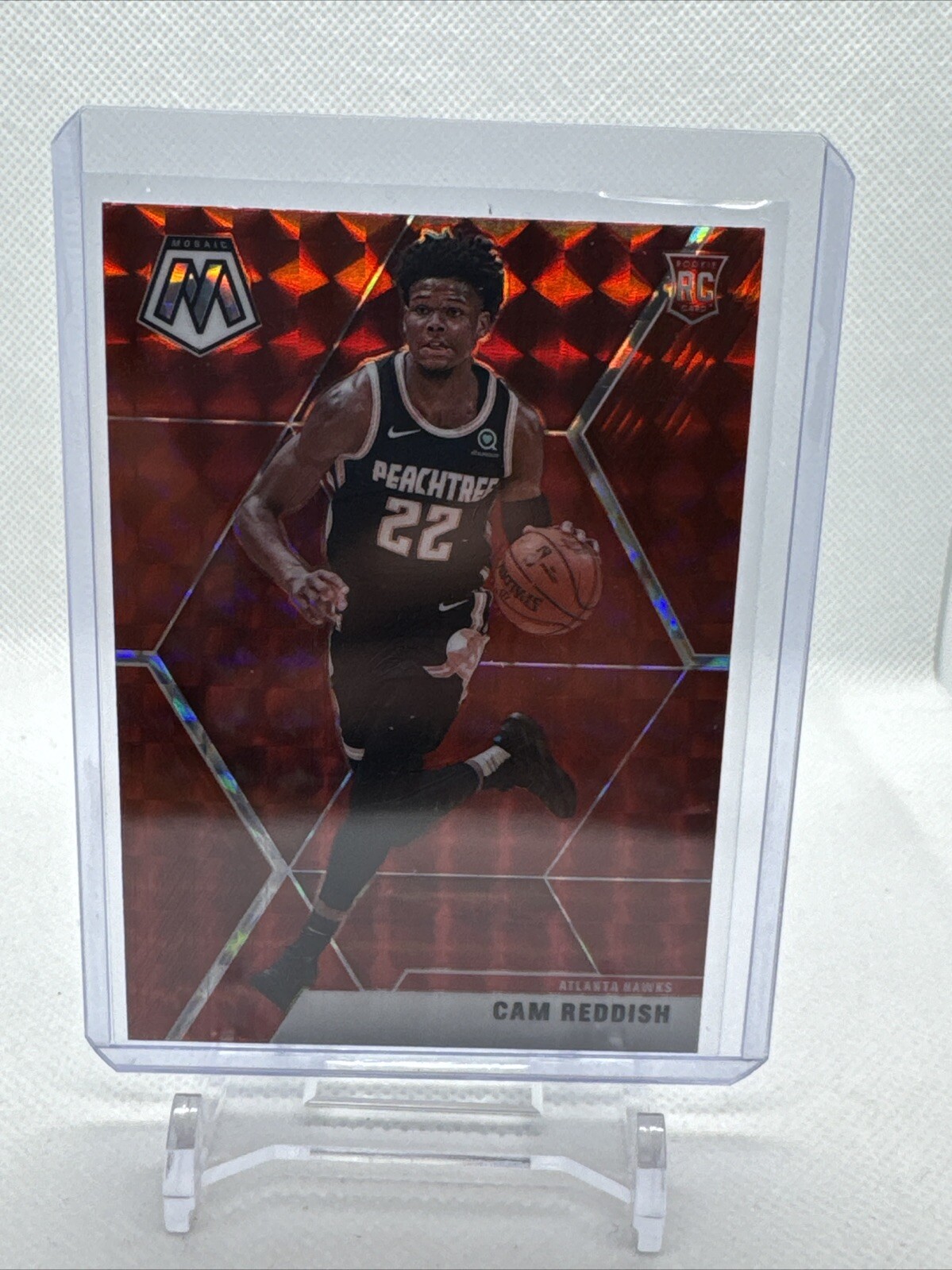 Cam Reddish 2019-20 Mosaic Rookie RC #241 Red Prizm