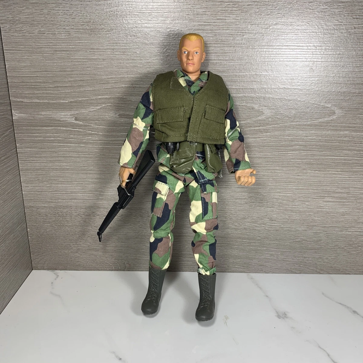 Vtg Formative Int l ACTION FIGURE Doll GI SOLDIER Military
