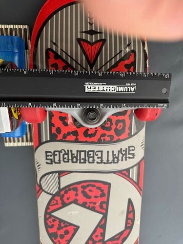 Vintage Original Kryptonics Skateboard 30.75 Wood Deck Red, and Black - Picture 13 of 23