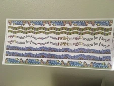 Creative Imaginations CAMP GRANDMA Scrapbook Stickers ~ 8 Banner style