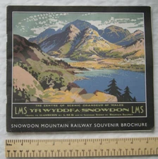 Snowdon Mountain Railway Souvenir Brochure