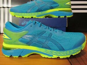 asics shoes blue and green