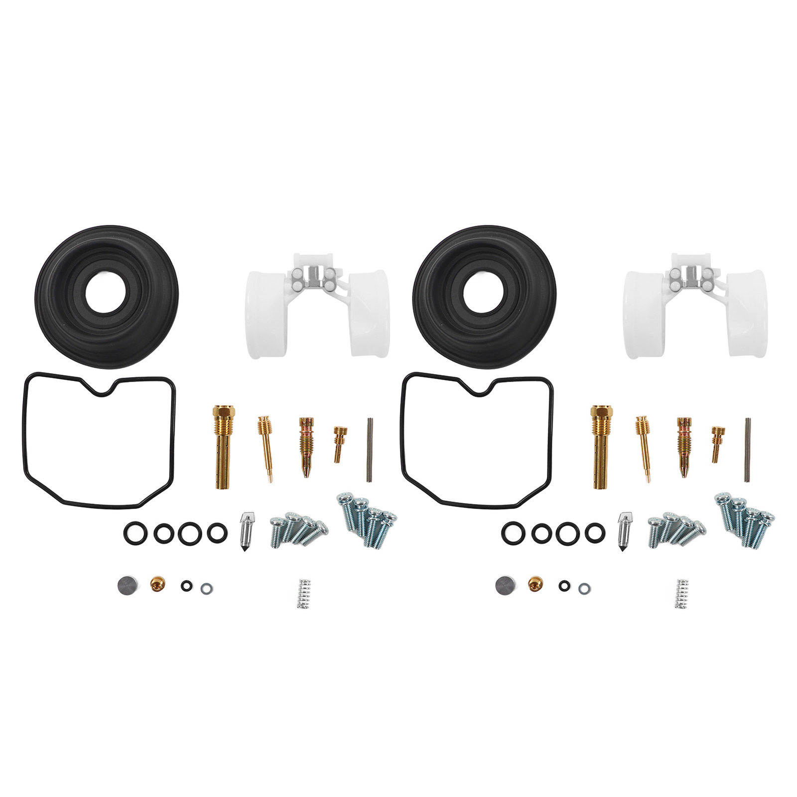 52PCS Carburetor Repair Kit Complete Carb Rebuild Set for ER500 ER‑5 1998‑2005