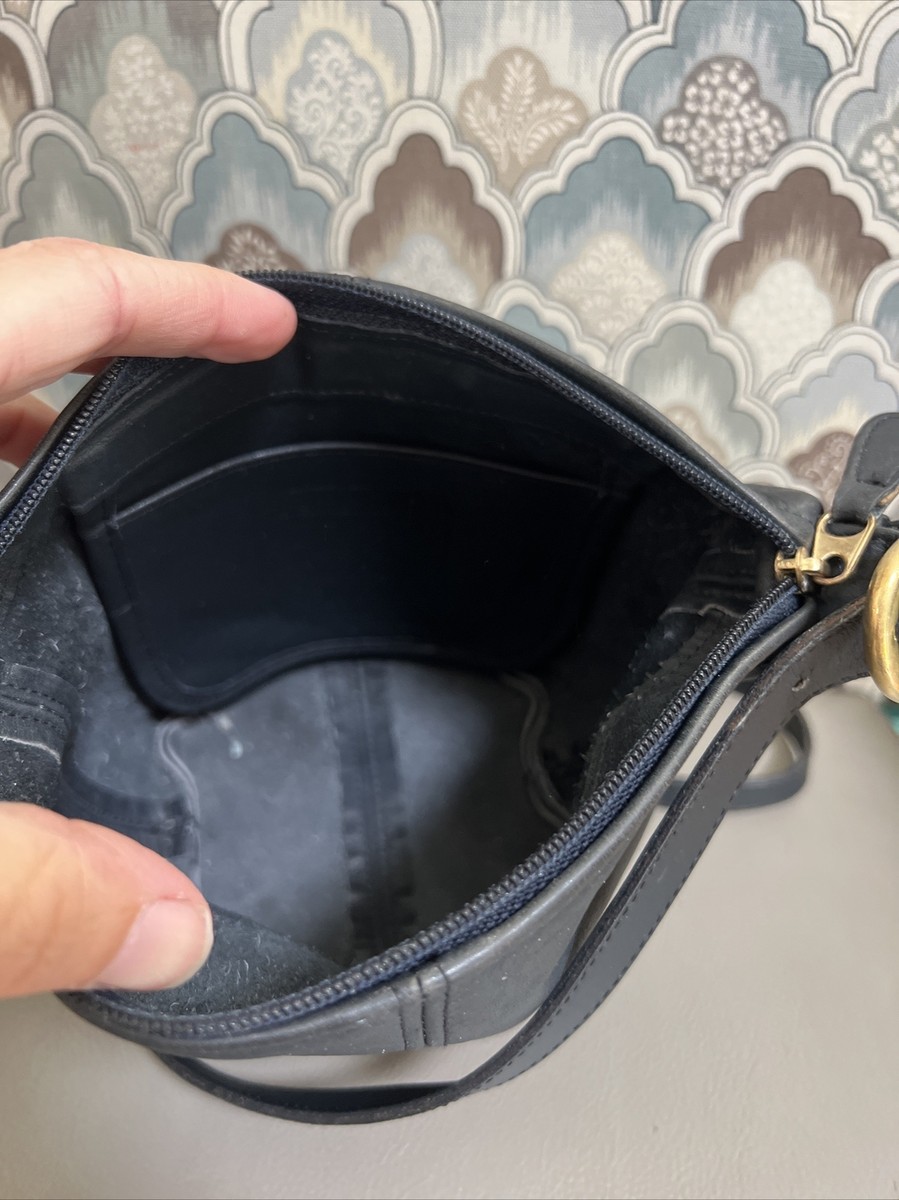 Coach 4130 Navy McDougal Legacy Vintage 1993 Crossbody Bucket Bag