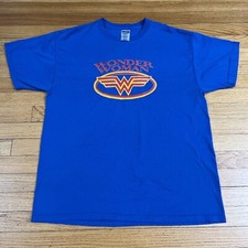 vintage wonder woman DC Comics shirt xl blue