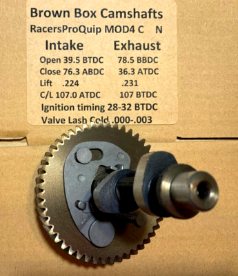 Honda GX200 GX160 196cc MOD4 Perf Cam W/Springs & Lifters
