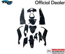 KIT CARENE HONDA SH 125I 150I 2015 2016 START AND STOP 13 PEZZI NERO LUCIDO 3673