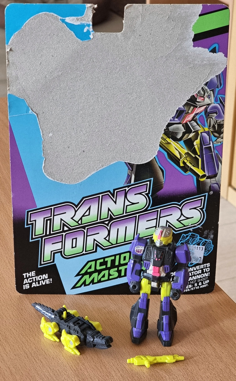 Transformers G1 KROK & GATORAIDER (Action Masters) 1990 *100 Complete