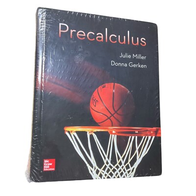 New Sealed PRECALCULUS By Julie Miller & Donna Gerken - Hardcover McGraw Hill