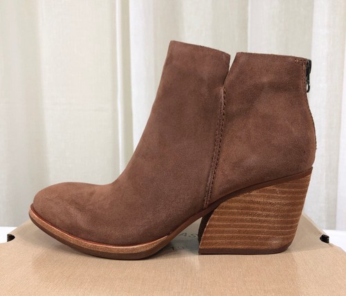 Neu im Karton Kork-Ease Chandra Wildleder Stiefelette Absatz/Rücken Reißverschluss US 8,5/40 braun - Bild 12 von 18