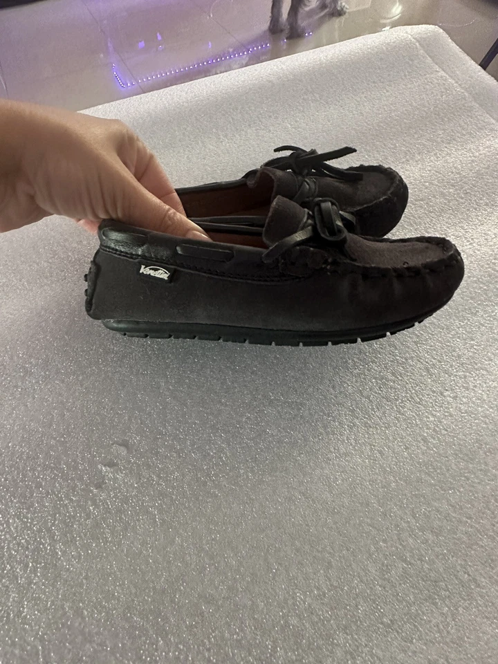 NUEVO Venettini Niños Bebés Niños Gamuza Mocasines Zapatos Mocasín 24US 8 Foto 3 de 4