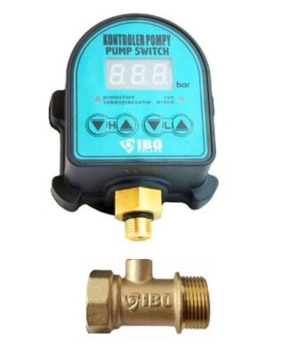 IBO DIG Elektronischer Druckschalter Trockenlaufschutz Pumpe + 3-wege Verteiler