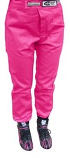 PINK KIDS , JUNIOR , JR , FIRE SUIT RACE SUIT PANTS SFI 3-2A/1 SIZE 8/10