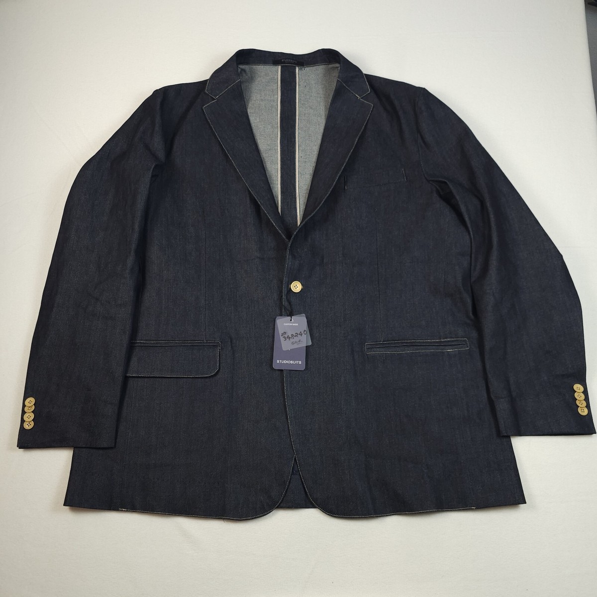selvedge denim blazers