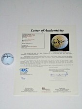 Jack Nicklaus signed Titleist ProV1x Golf Ball 2 JSA Letter PGA HOF