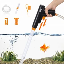 hygger Aquarium Siphon Gravel Vacuum Fish Tank Cleaner kit Water Changer