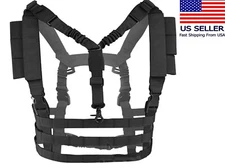 Airsoft VE37 ED Molle Sling Vest Hanging Chest Rig Costume
