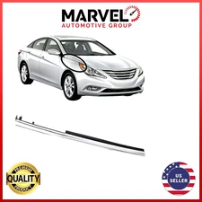 Fender Chrome Garnish Molding Trim RIGHT Passenger Side for Hyundai Sonata 11-14