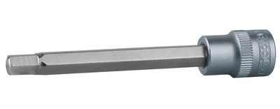 KS TOOLS 3/8'' Bit-Stecknuss Innensechskant, lang, 11mm