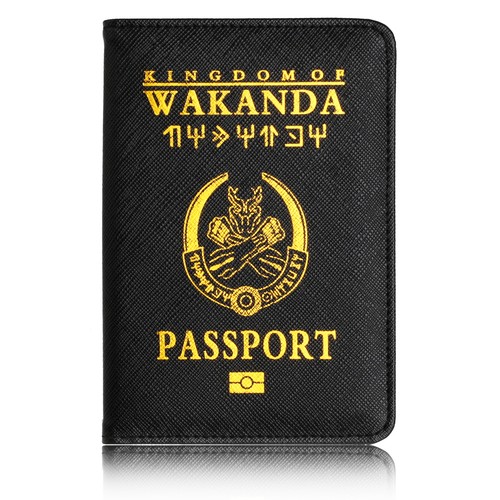 The Avenger Wakanda Hydra Hogwarts Passport Cover RFID Blocking Credit Card Case - Picture 13 of 43
