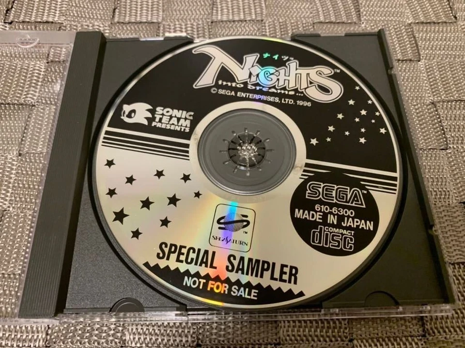demo software NIGHTS SPECIAL SAMPLER not for sale SEGA SATURN DEMO DISC Japan - Image 3 of 4
