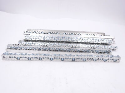(17) 11 Large, 32 Small Ports 13'' Length Neutral Ground Grounding Bars 1/0 6-14