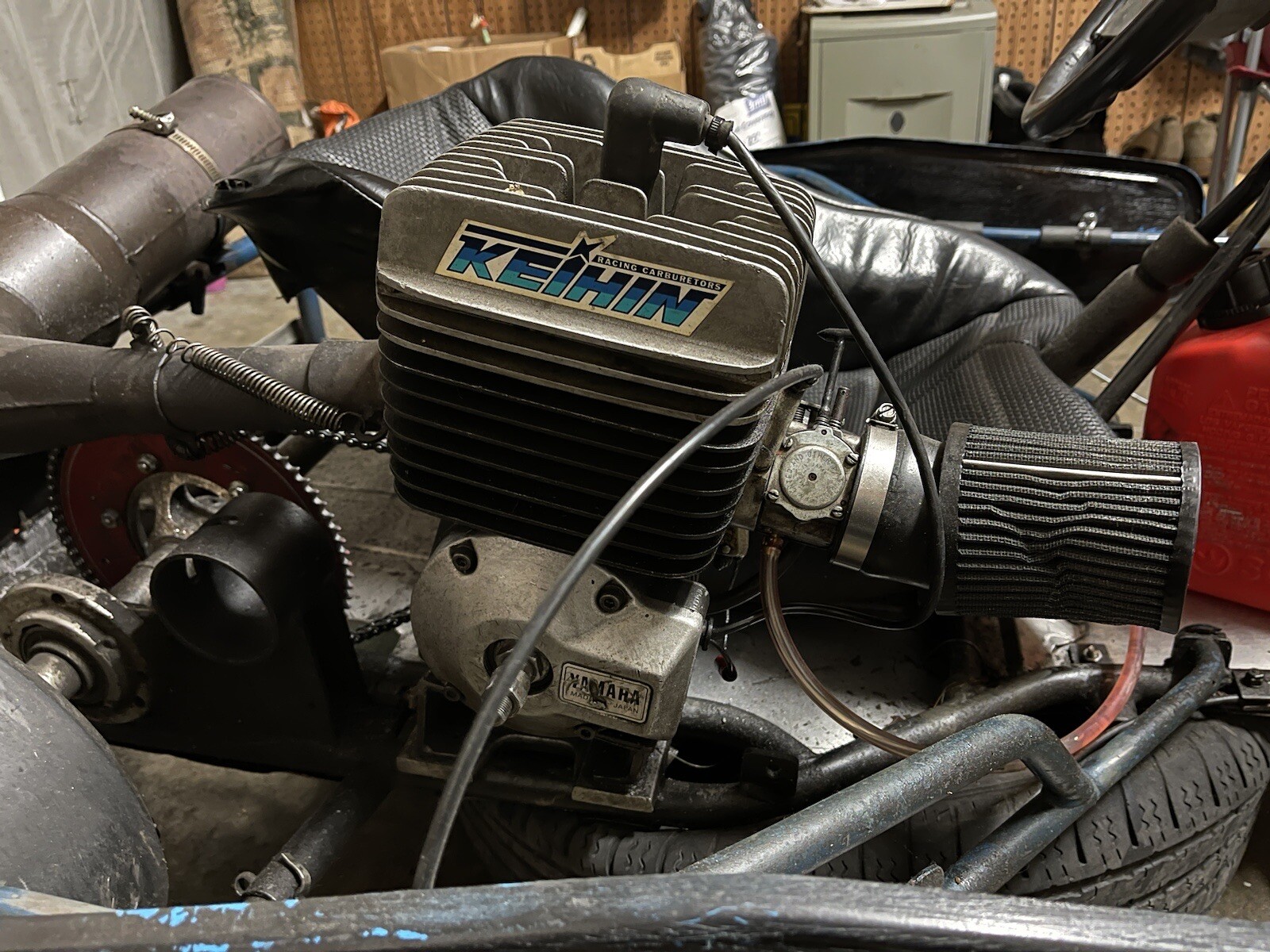 レーシングカート用 KT100 エンジン ② レーシングカート用エンジン